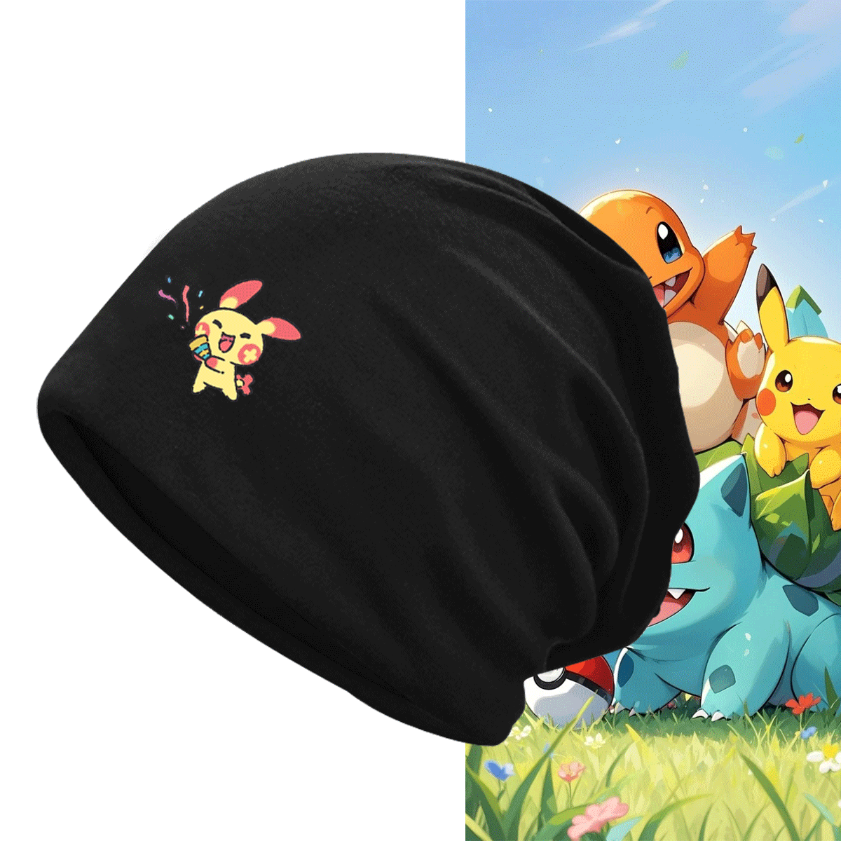 精灵宝可梦动漫周边包头帽