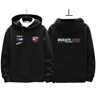 杜卡迪ducati机车个性骑行连帽服