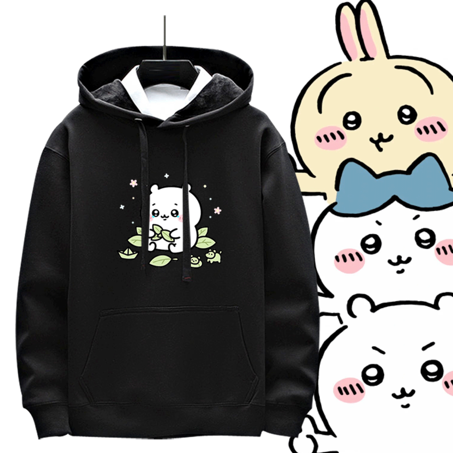 定制休闲情侣连帽衫带帽卫衣