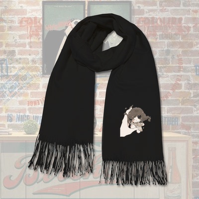 卢卡通学生男女披肩围脖围巾