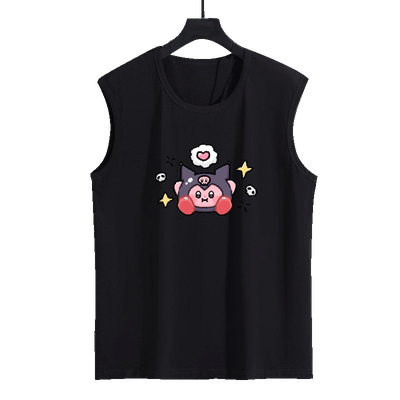 男女同款圆领纯棉夏潮百搭背心