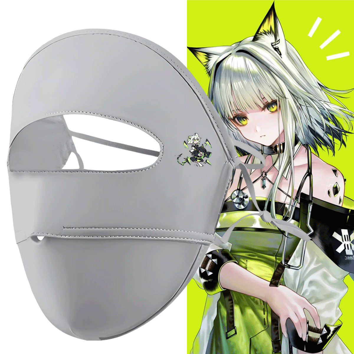 休闲情侣可定制防紫外线防晒面罩