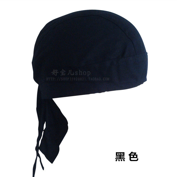 头巾 帽子男 秋冬 加厚 纯棉海盗帽保暖户外成人骑行店员街舞时尚