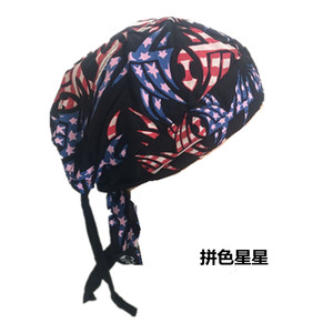 头巾帽子 男 夏 海盗帽纯棉女 街舞 单车头巾骑行 运动 吸水薄