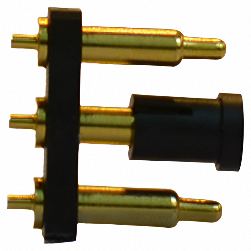 充电顶针 3.0间距弹簧连接器 镀金顶针 充电针弹针 pogipin连接器