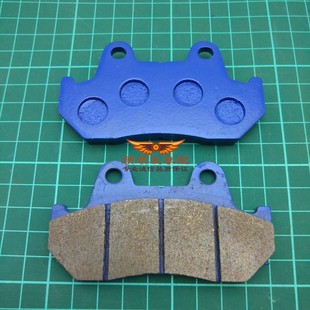刹车片适用于本田CB125T前碟刹车片CBT铜基无声耐磨优质碟刹优惠