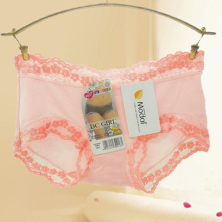 48元包邮正品黛丝少女蕾丝花边包臀中小版柔软莫代尔女士三角内裤,女士内衣/男士内衣/家居服,女三角裤,淘宝优惠券,粉丝福利购,淘宝优惠卷
