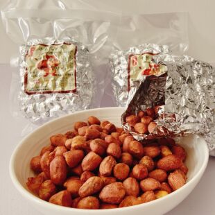 干包花生米非油炸下酒菜香酥爽口锡纸咸香开袋即食独立包装小袋装