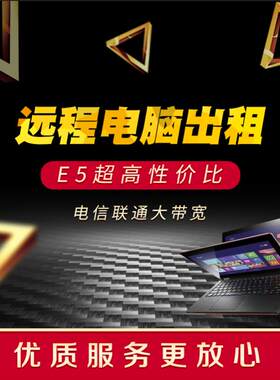 远程电脑出租实体物理机网游模拟器多开云服务挂机宝显卡E3E5I7I9