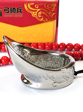 莲花决钛钢玄槽坡扳指射箭护指弓箭坡型扳蒙古扳指无疼扳指护具