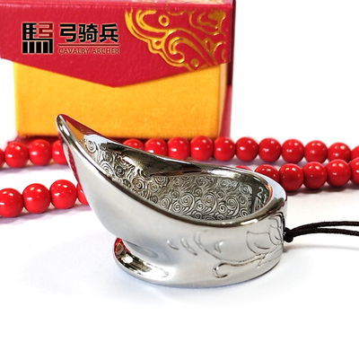 莲花决钛钢玄槽坡扳指射箭护指弓箭坡型扳蒙古扳指无疼扳指护具