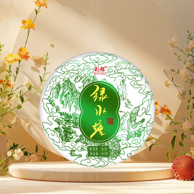 2024年头春头采绿水塘普洱茶生茶100克