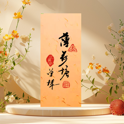 彩程-2024年薄荷塘单株800克生砖