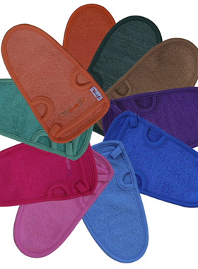 3条包邮巾派免搓澡巾Wonderful免洗澡巾沐浴手套搓澡不求人去灰泥