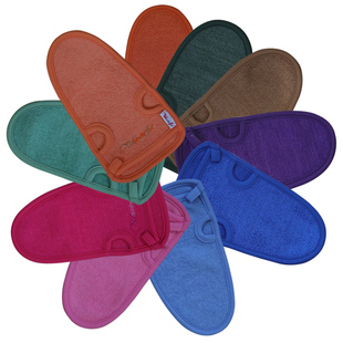 3条 巾派免搓澡巾Wonderful免洗澡巾沐浴手套搓澡不求人去灰泥 包邮