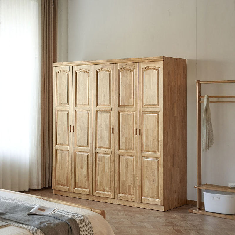 柏木衣柜实木家用卧室2025新款中式风格全屋定制四川成都原木家具