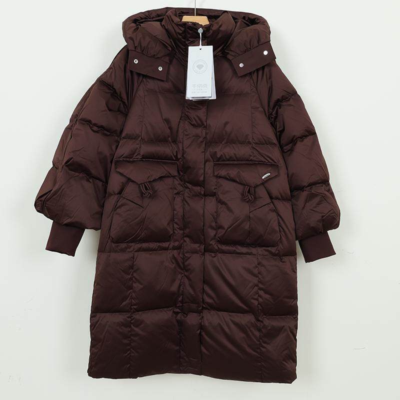 千仞岗专柜正品女羽绒服冬新款中长加厚休闲显瘦面包服Y309715Y