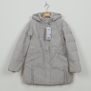 千仞岗中长款中老年妈妈装可拆卸帽羽绒服外套专柜女Y309308Y