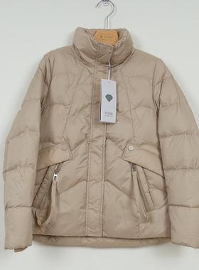 千仞岗专柜正品女装外套冬季加厚修身立领保暖羽绒服新款Y299139Y