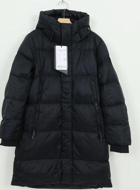 千仞岗羽绒服高端黑色中长款男装HH系列专柜正品长袖外套Y309637Y