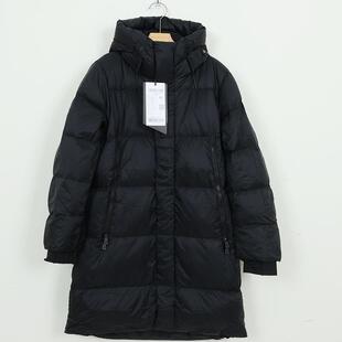 千仞岗羽绒服高端黑色中长款男装HH系列专柜正品长袖外套Y309637Y