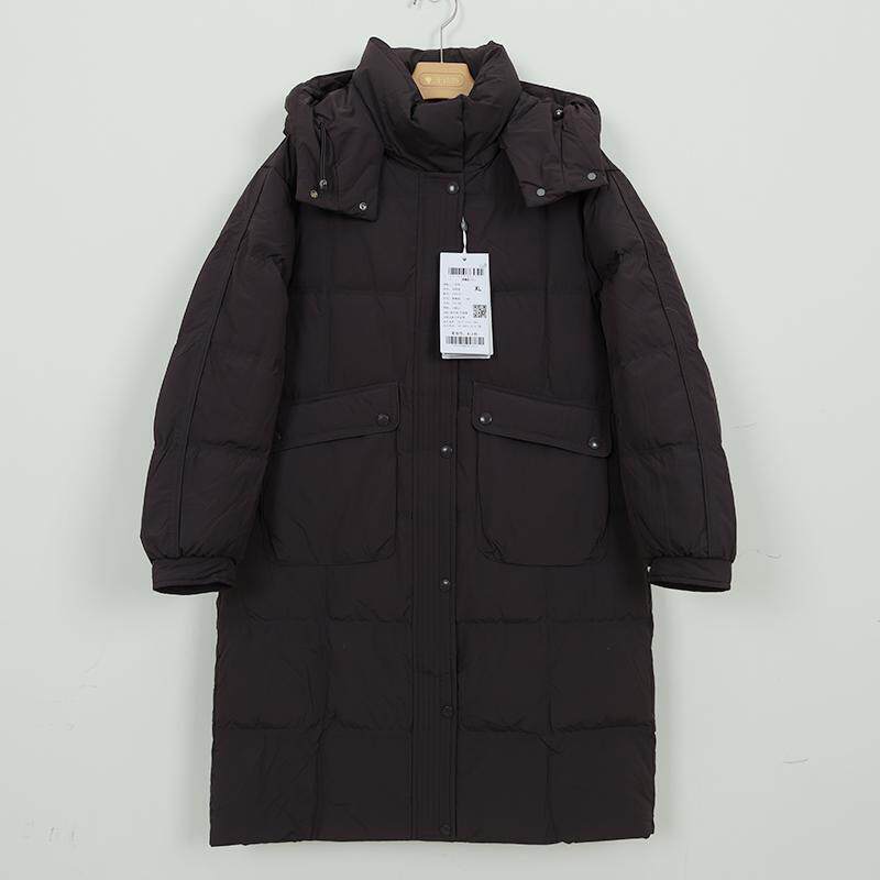 千仞岗专柜正品女秋冬新商场同款加厚中长修身羽绒服外套Y309167Y