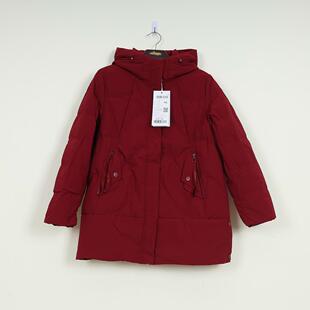 千仞岗专柜女羽绒服反季新款妈妈款中老年大码连帽Y299302Y