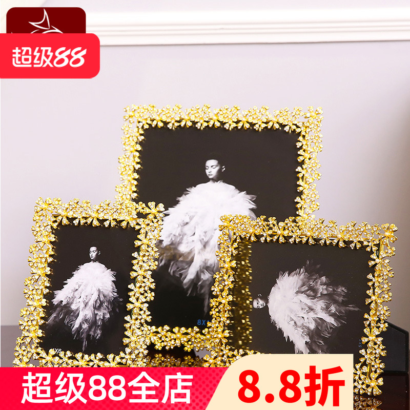 欧式6寸7寸10寸摆件相框摆台