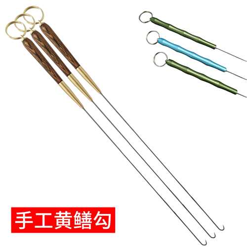304不锈钢黄鳝钩倒刺弹簧套装