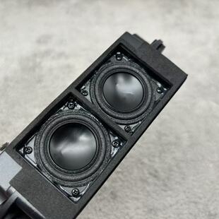 拆机双1.5寸铝盆全频无源音箱喇叭 阳极铝盆大音圈 迷你拆机音箱