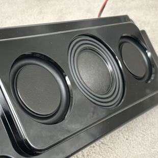 重低音3寸双音圈低音喇叭低音音箱 四低音振膜辐射无源低音炮音箱