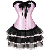 欧式 宫廷塑身衣束身内衣束腰上衣腰封护腰腰带女配裙子高级感套装