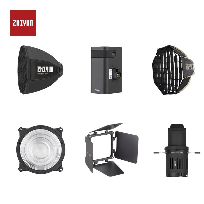 ZHIYUN智云X100RGB手柄电池CX50RGB迷你柔光箱CX100快拆柔光罩智云匀光镜透镜X60RGB四页挡板造影聚光筒配件,3C数码配件,灯附件,淘宝优惠券,粉丝福利购,淘宝优惠卷