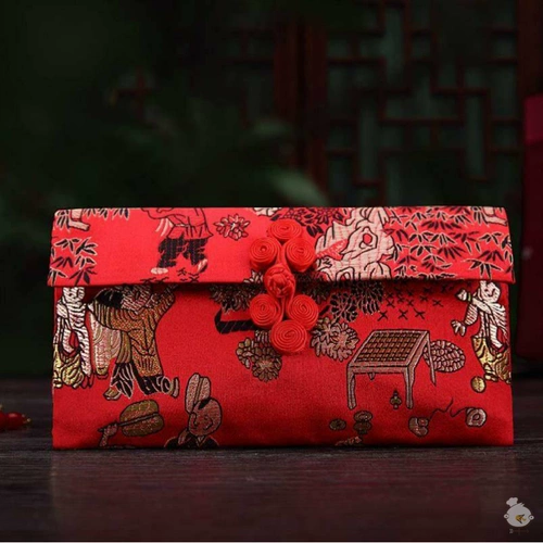 Свадебный подарок золотой красный конверт 10 000 юаней подарки запечатайте крупный человек, влюбленный в течение нового года.