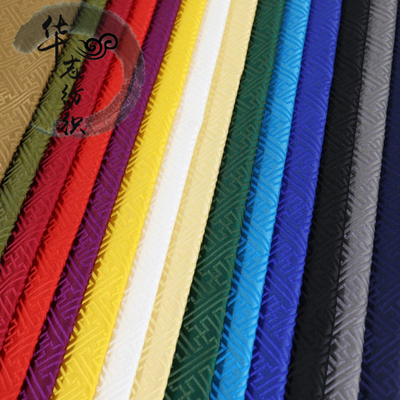 中国风唐装面料回纹万字纹布料