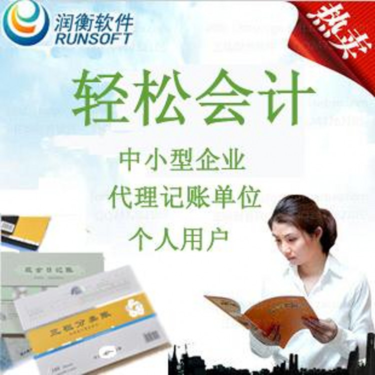 总账 财务软件记账会计版 从业会计财务软件润衡软件轻松财务软件