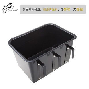 马料槽喂马槽饲料桶马房料桶水桶 方形料桶 特价料桶 料盆 方形桶