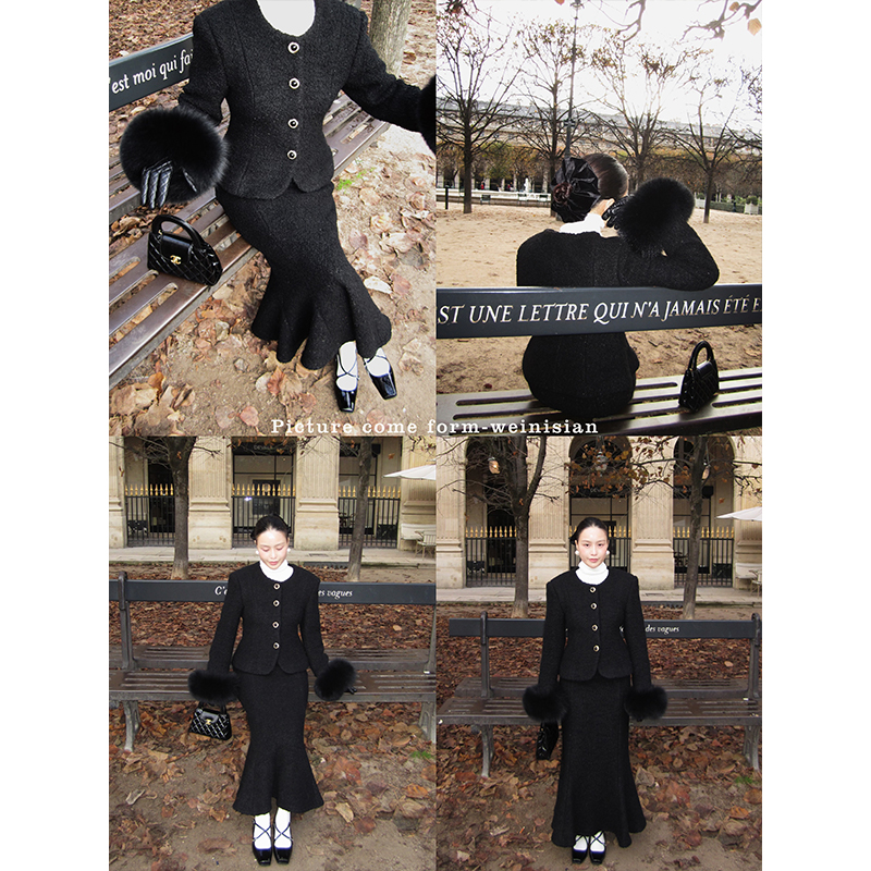 3.0系列 绵羊毛套装 +狐狸毛真毛毛袖