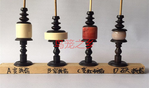 新款画眉鸟笼葫芦加高扳指加高仿牙骨头垫高鸟笼配件