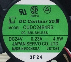 原装日本伺服 CUDC24B4RS 24V 0.23A 4.5W 12025 三线风扇 3C数码配件 USB风扇 原图主图