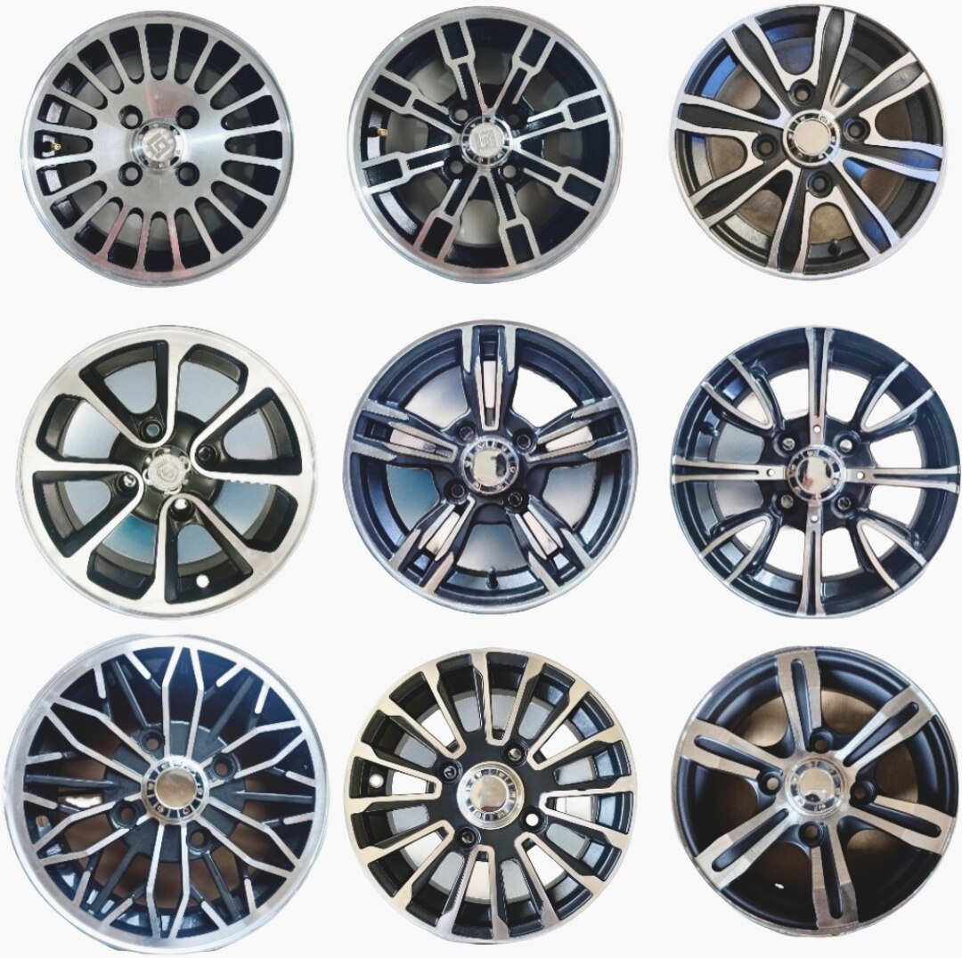 135/145/70R12铝圈轮毂钢圈12寸13寸低速老年代步车铝合金轮毂