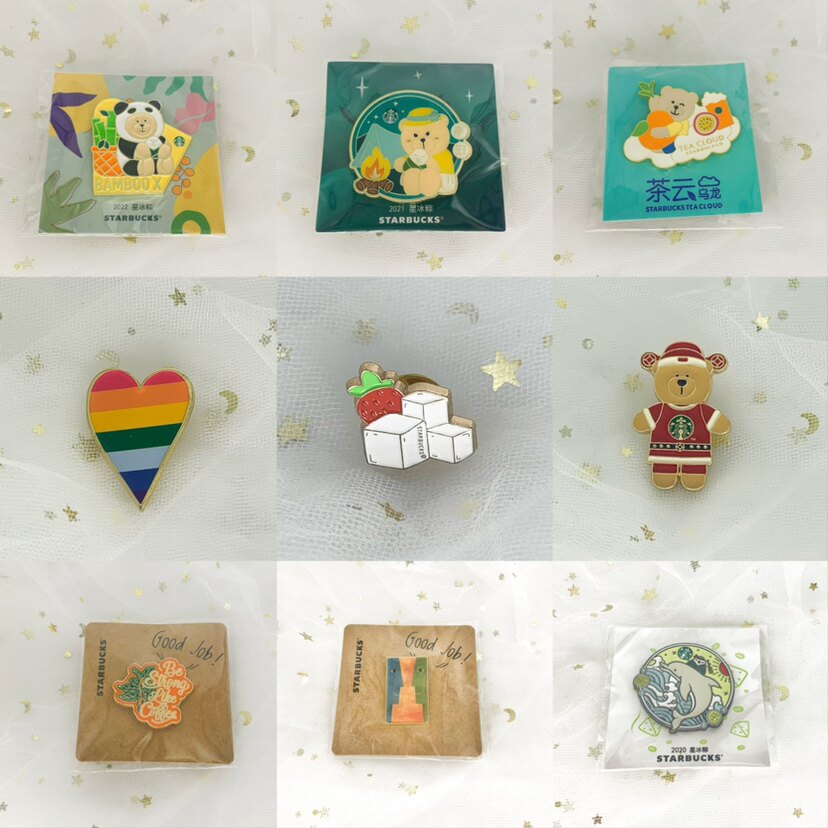星巴克纪念徽章内部限定稀有