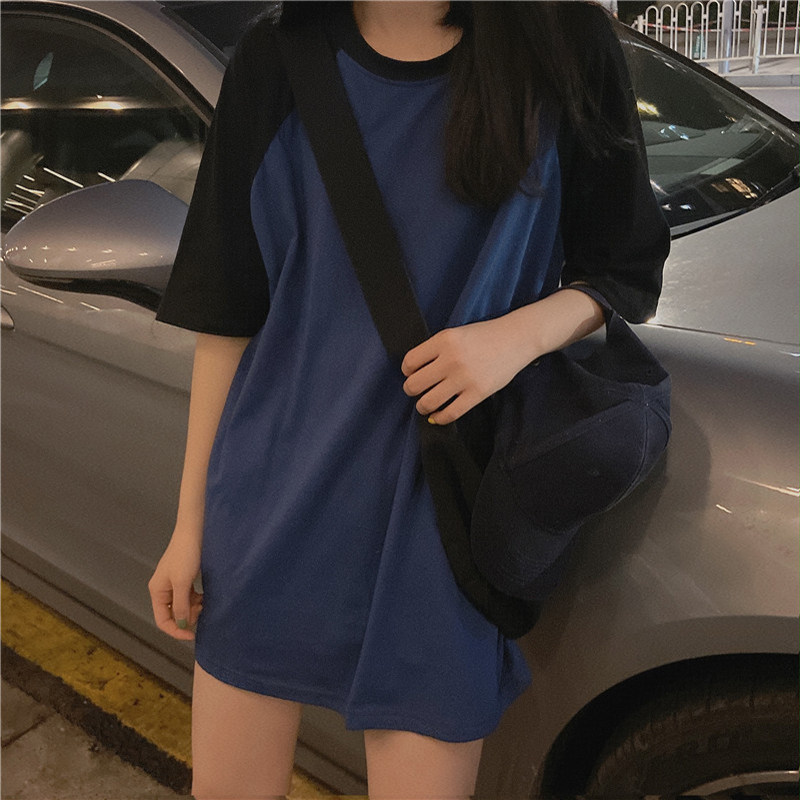 跑步瑜伽服上衣女半袖透气吸汗健身T恤中长款网红跳操训练服速干