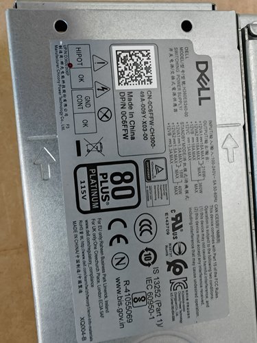 D H AC L360ES240-00 V003H  C6FFW RMT1V 戴尔360w新款主机电源