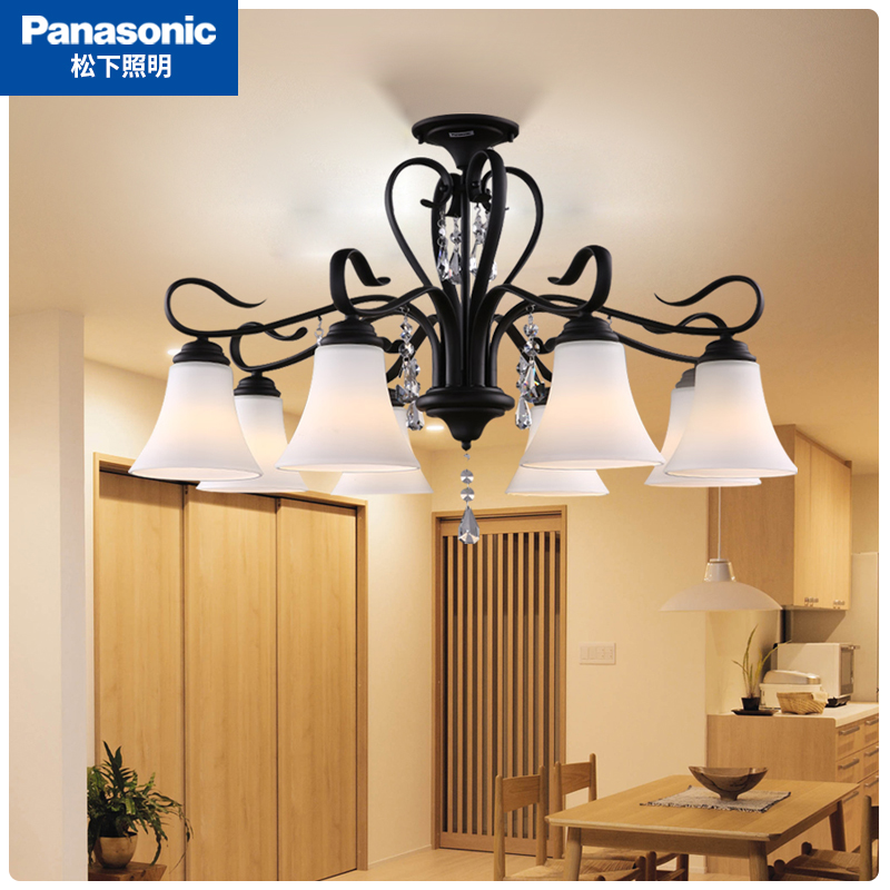 简约现代松下美式乡村枝型吊灯