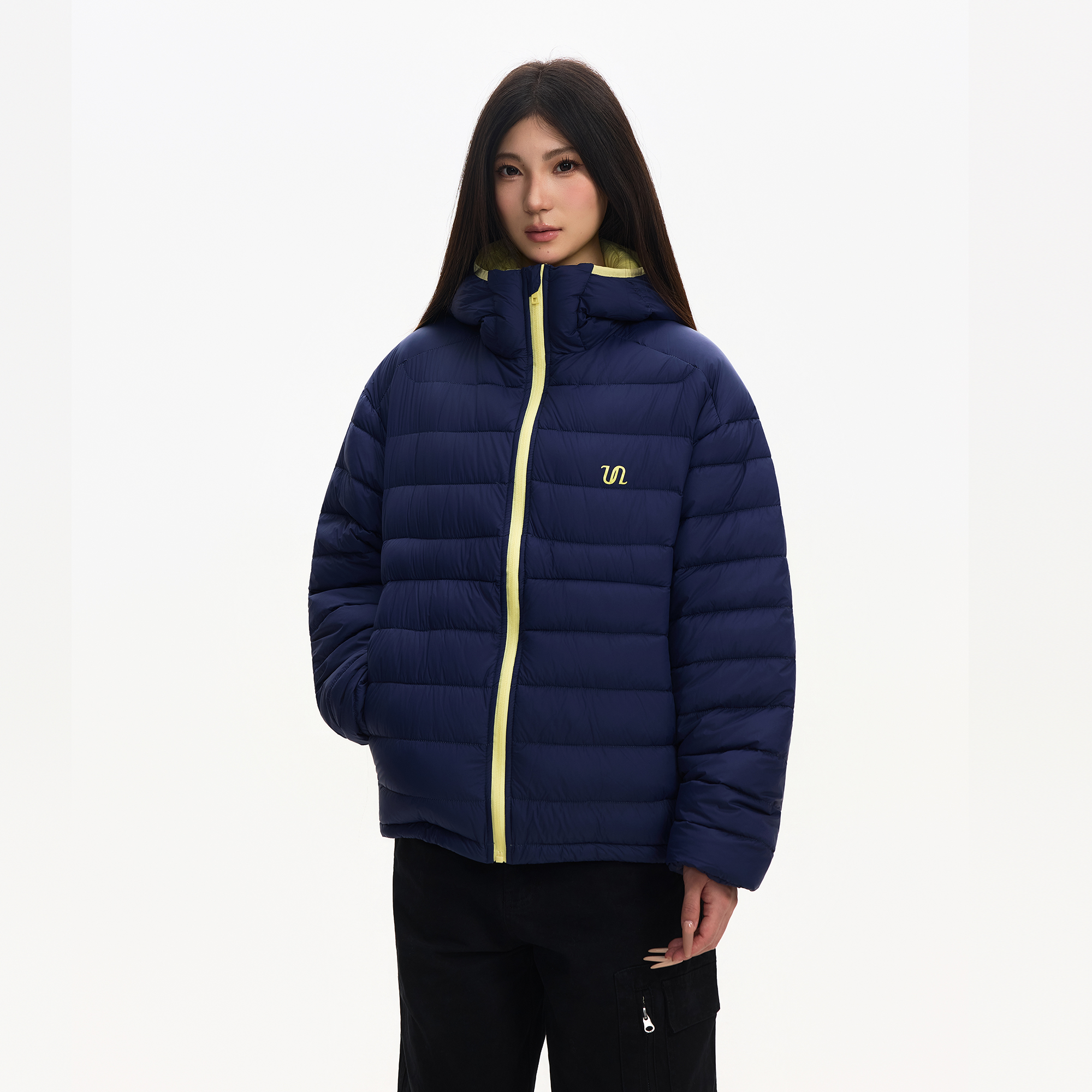 90白鸭绒排骨羽绒服男女款