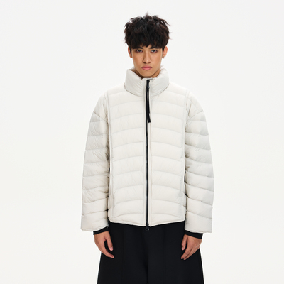 保暖又时髦！轻便排骨羽绒服