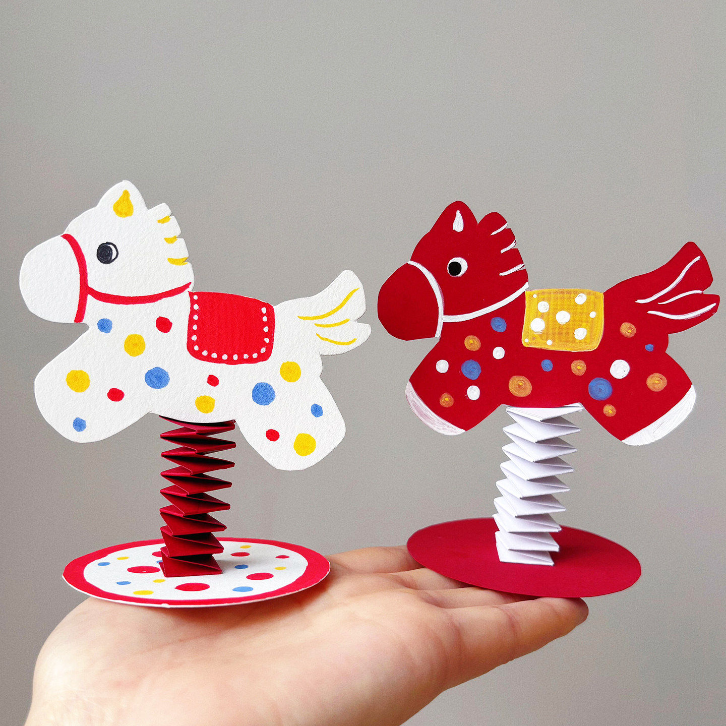 新年摇摇马手工diy材料元旦春节创意活动幼儿园小学手工亲子作业,玩具/童车/益智/积木/模型,手工创意粘贴类,淘宝优惠券,粉丝福利购,淘宝优惠卷