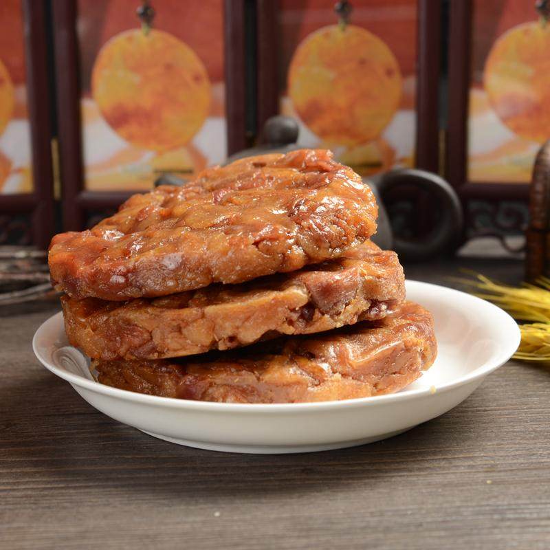 夏庄李沧锦联脱脂压缩肉特价青岛特产脂渣真空鸭肉干油渣零食