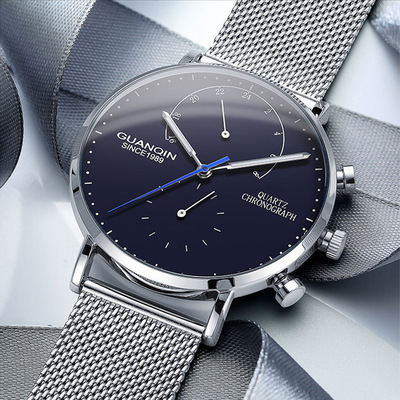新款手表 瑞士防水石英表 超薄男士手表 时尚